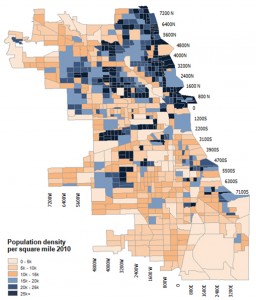 3.5-06-City of Chicago population density circa 2010